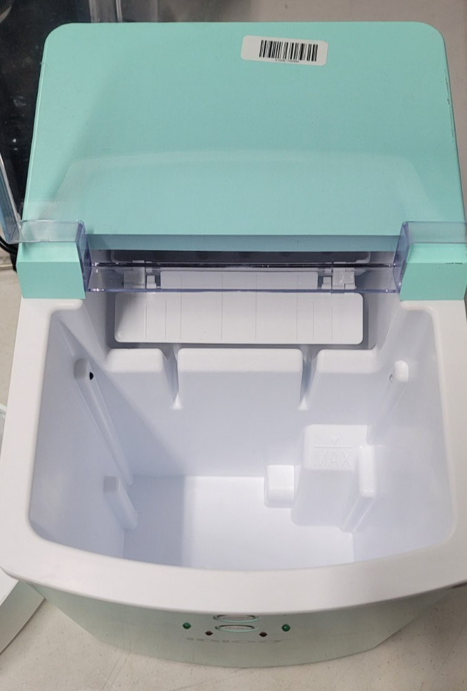 Igloo 33 Lb Automatic Portable Countertop Ice Maker Machine, Aqua