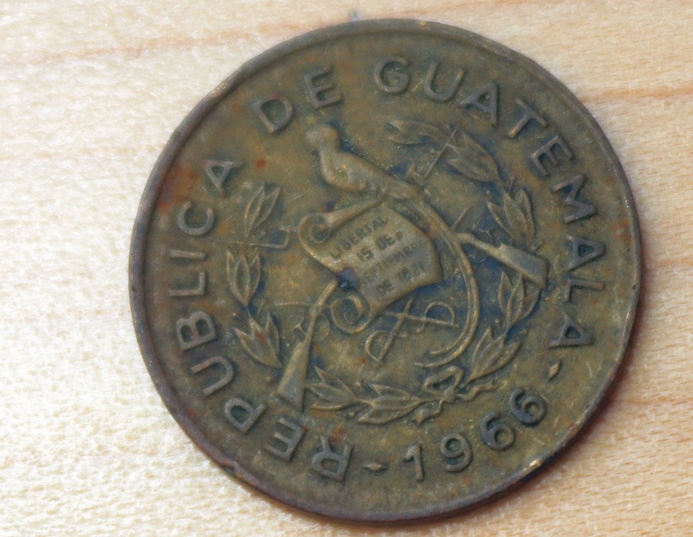 1966 Guatemala 1 Centavo