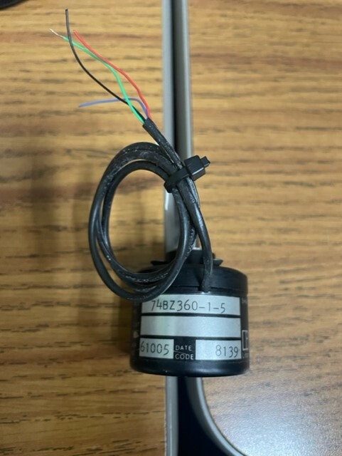 Litton 74BZ360-1-5 Shaft Encoder