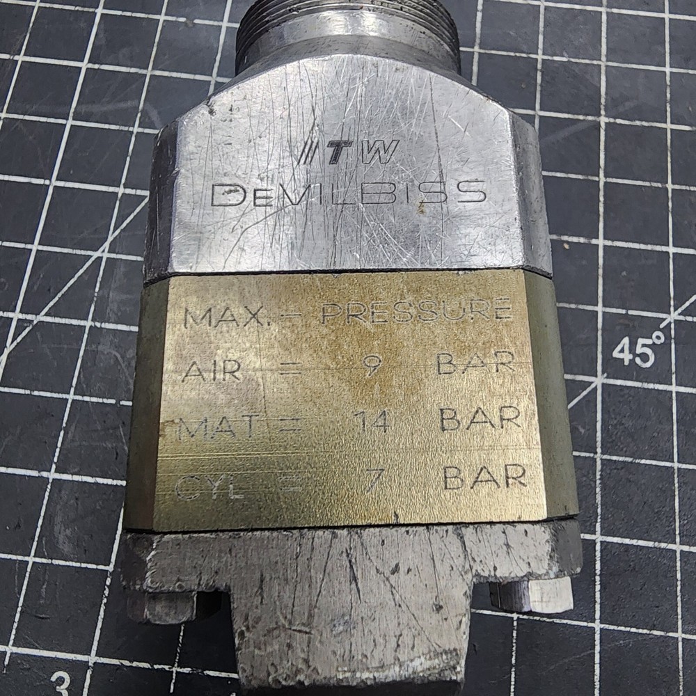 ITW DEVILBISS AGMD-514 HVLP Automatic Spray Gun [C8S2] #5