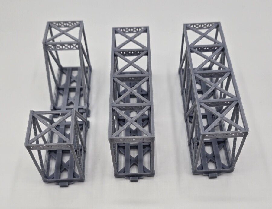 N Scale Classic Truss Bridge 1:160 – Modular Design