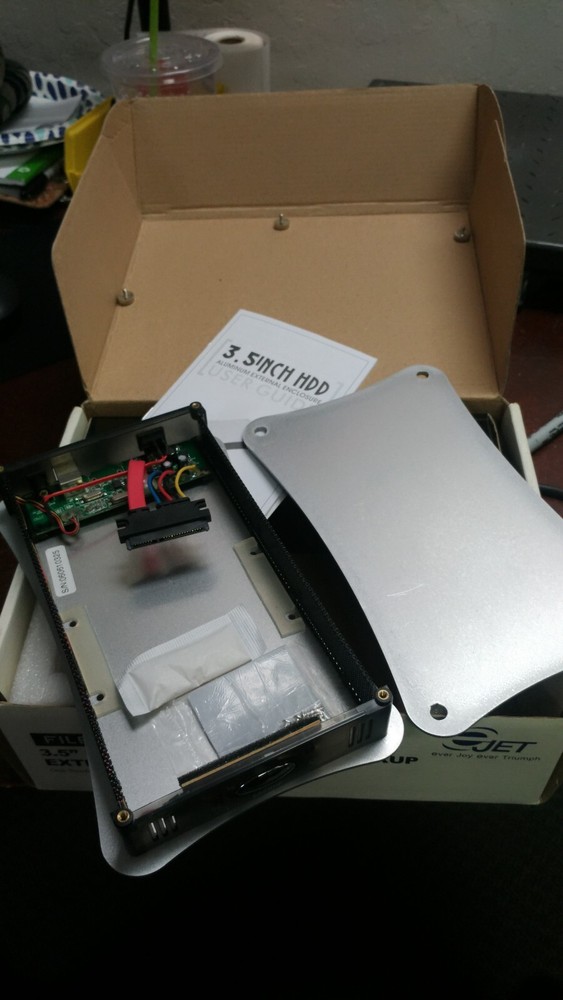 JET EJ-EB35001 3.5" External Enclosure Only