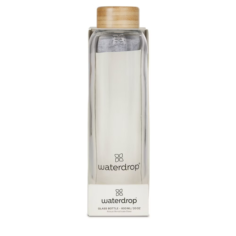 Waterdrop Microdrinks 20oz Transparent Water Bottle