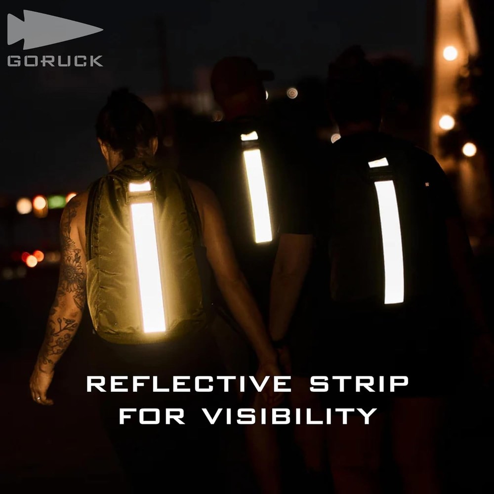 GORUCK Basic Rucker 17L Backpack, Black, Durable Rucksack & MOLLE Daypack🔥New🔥