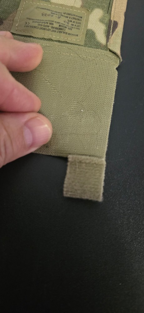 MOD. SCALABLE VEST Thorax conceleable Cummerbund - MultiCam - Size Medium