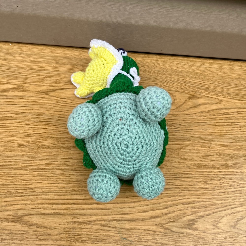 Crochet Turtle Couple Green
