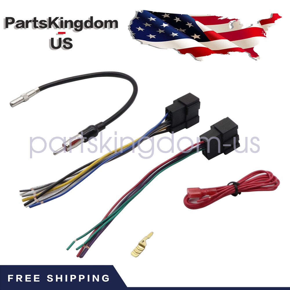 FITS Chevy Silverado 1500 2500 3500 2007-UP Radio Stereo Wiring Harness Adapter