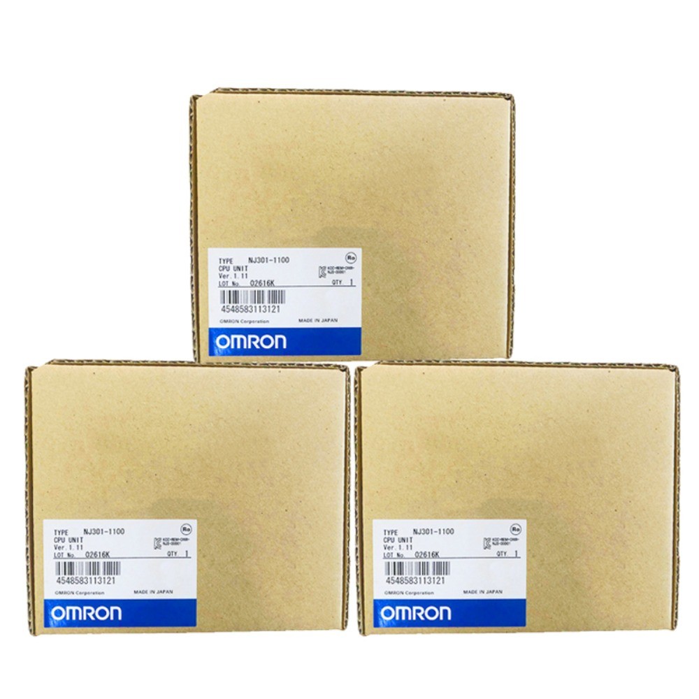 Factory wholesale Programmable Controller module Omron NJ301-1100 NJ301-1200