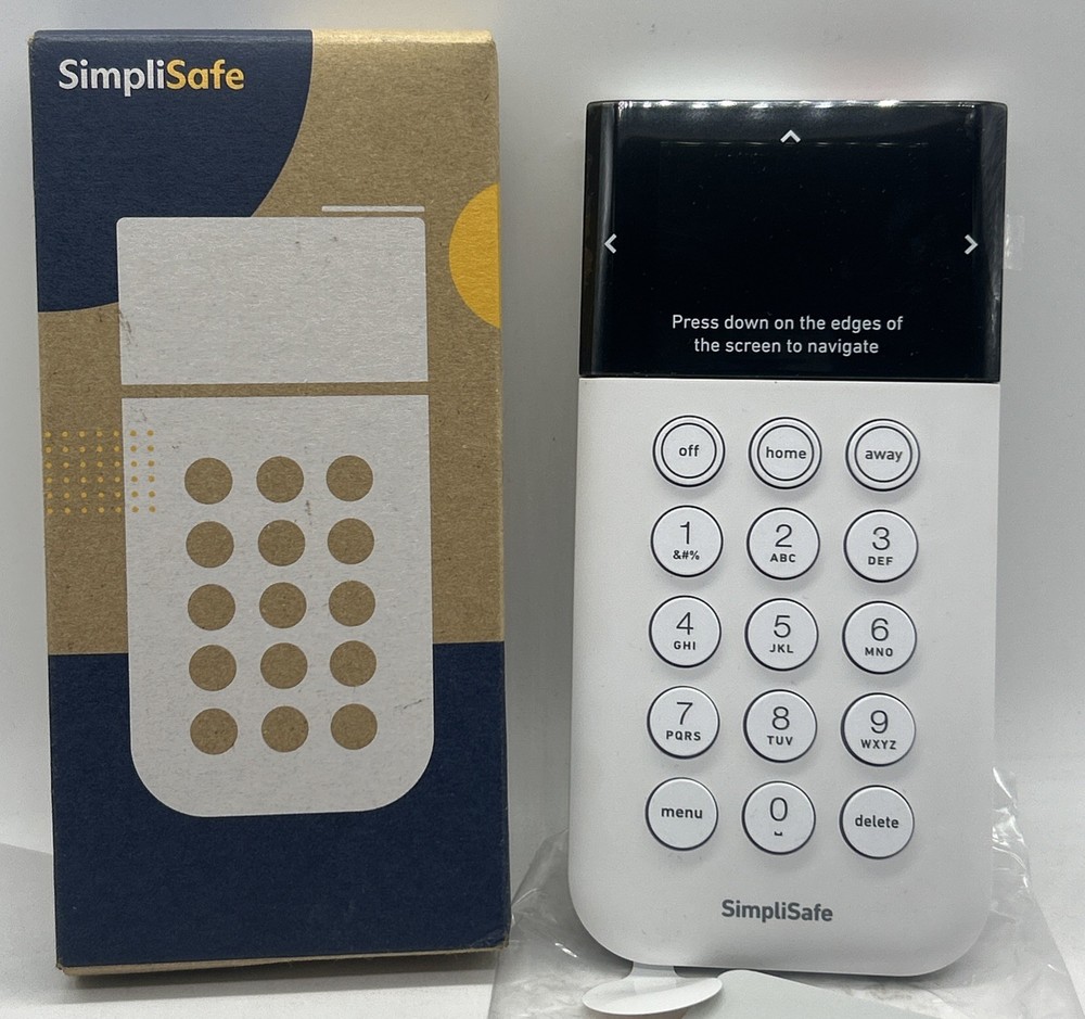 SimpliSafe Wireless Keypad - Touch-to-Wake Technology - Latest Gen