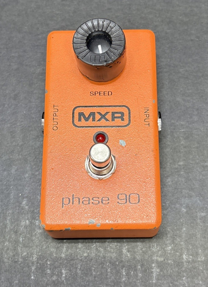 MXR Analog Phase Shifter Effects Pedal Orange Phase 90