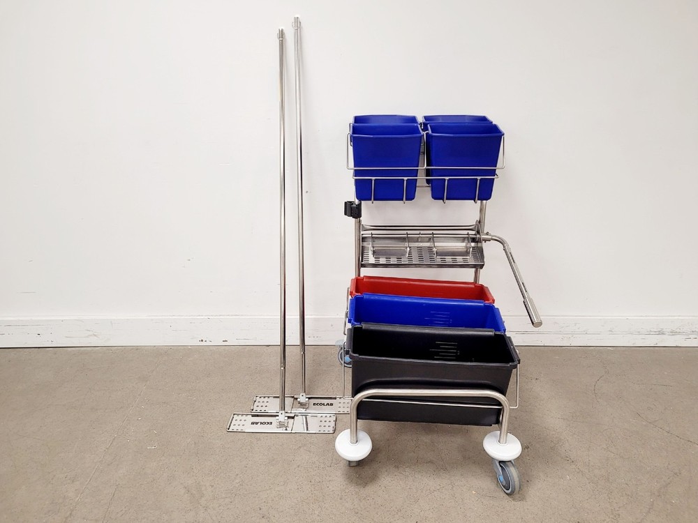 Ecolab 3038200 Klercide Triple Bucket System