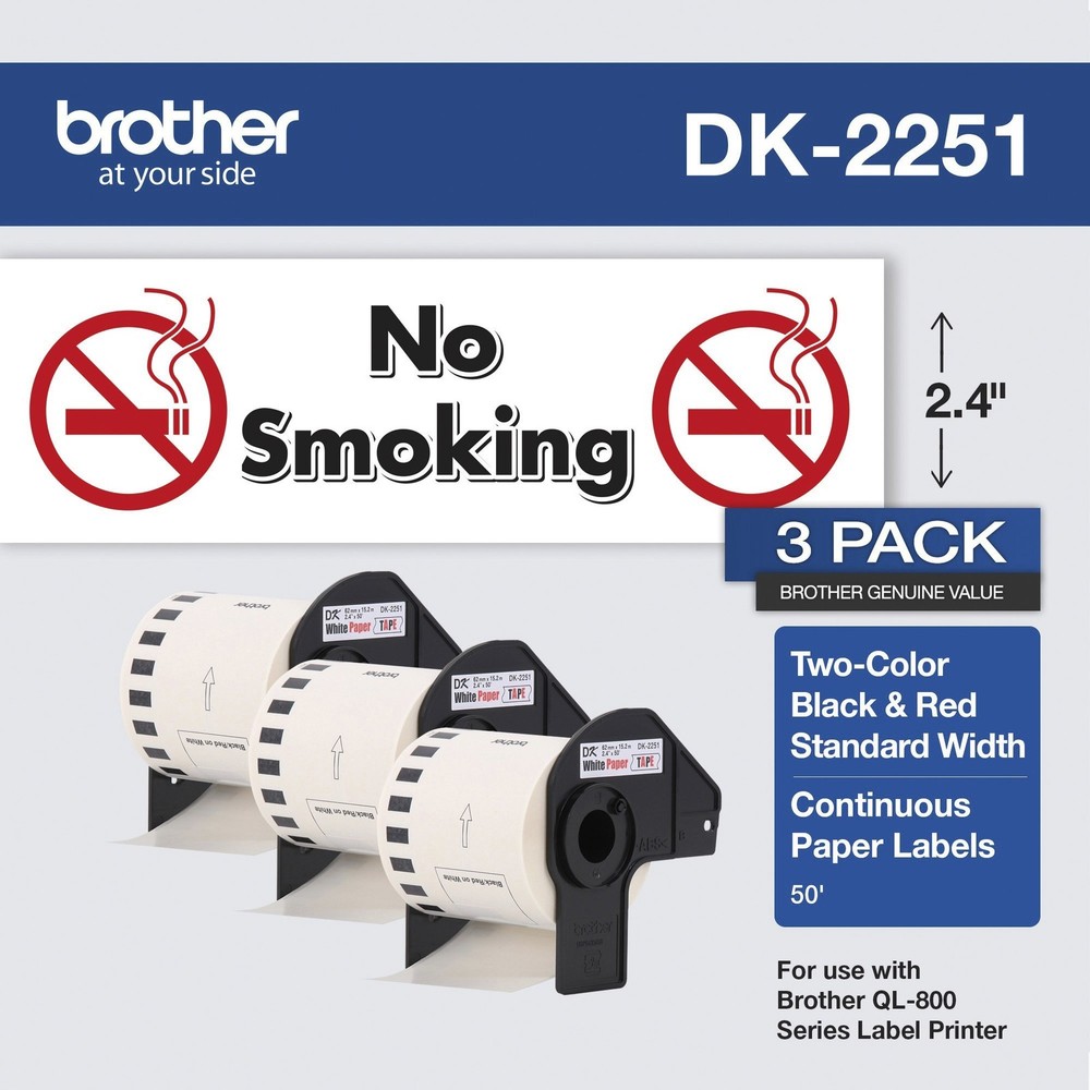 Brother DK Multipurpose Label (dk22513pk)