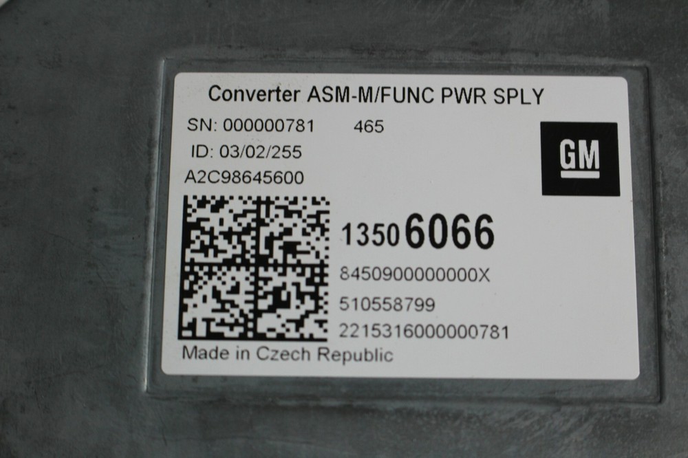 GM OEM MULTI FUNCTION CONTROLLER CONVERTER ASM 13506066 13514044