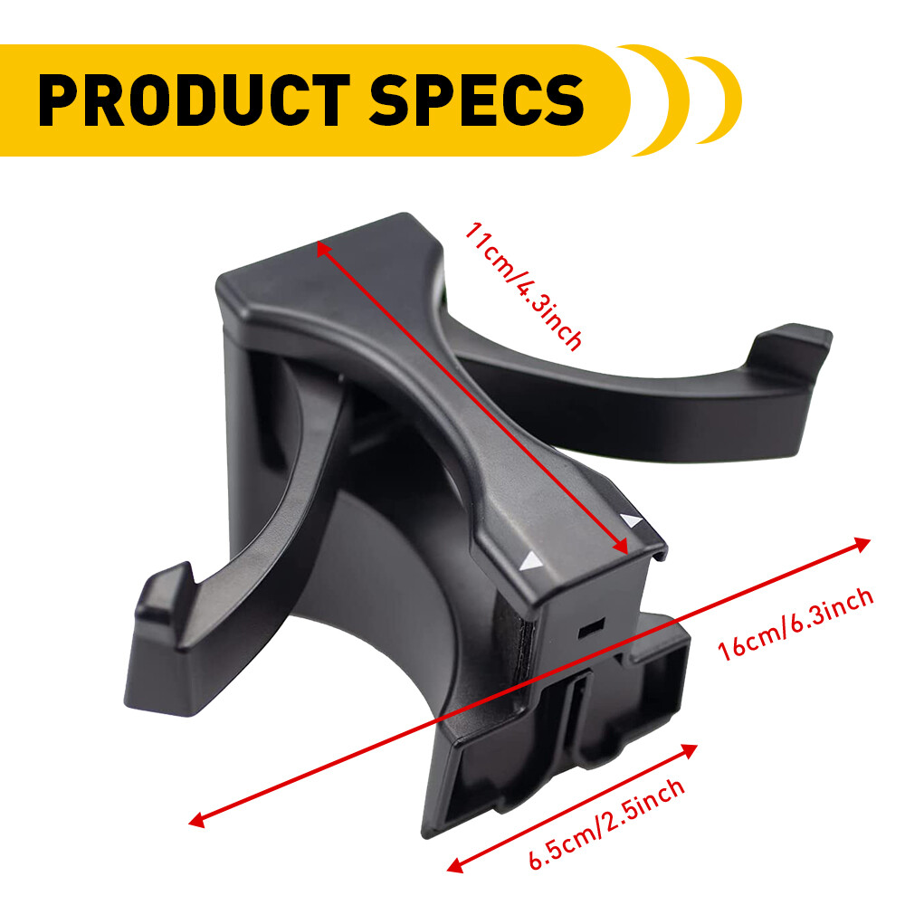 For 2003-2009 Toyota 4 Runner Center Console Cup Holder Insert Divider Accessory