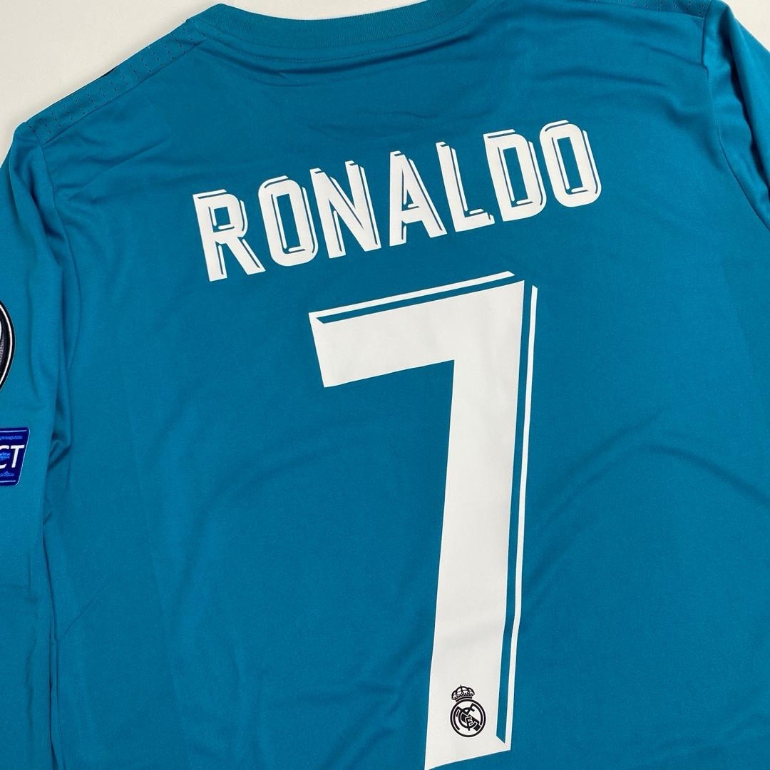 Real Madrid 17/18 Third Jersey Long Sleeve – Ronaldo #7
