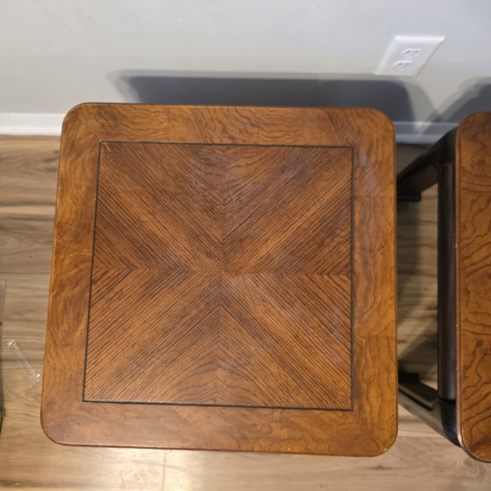 Lane Altaviata Ming Style Side Table - Pair