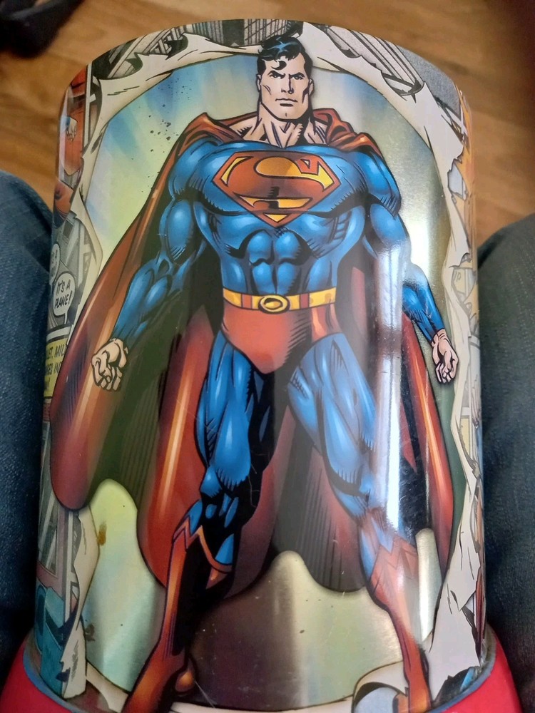Limited Edition Superman Biscuits Barrel RARE ITEM Numbered