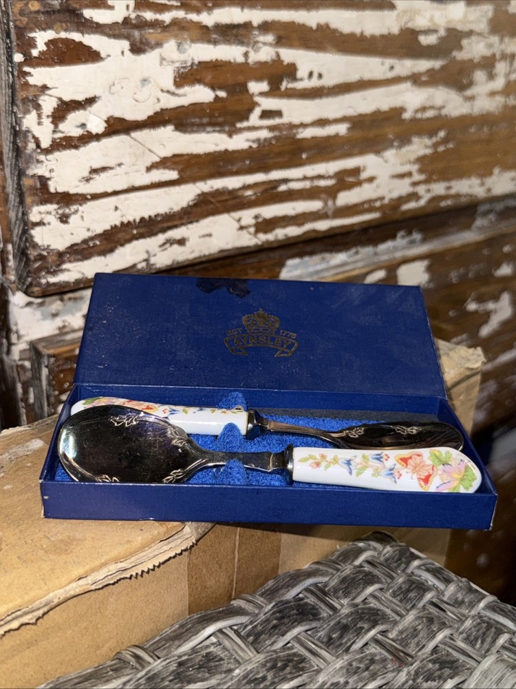 Vintage Silver Plate Serving Spoons