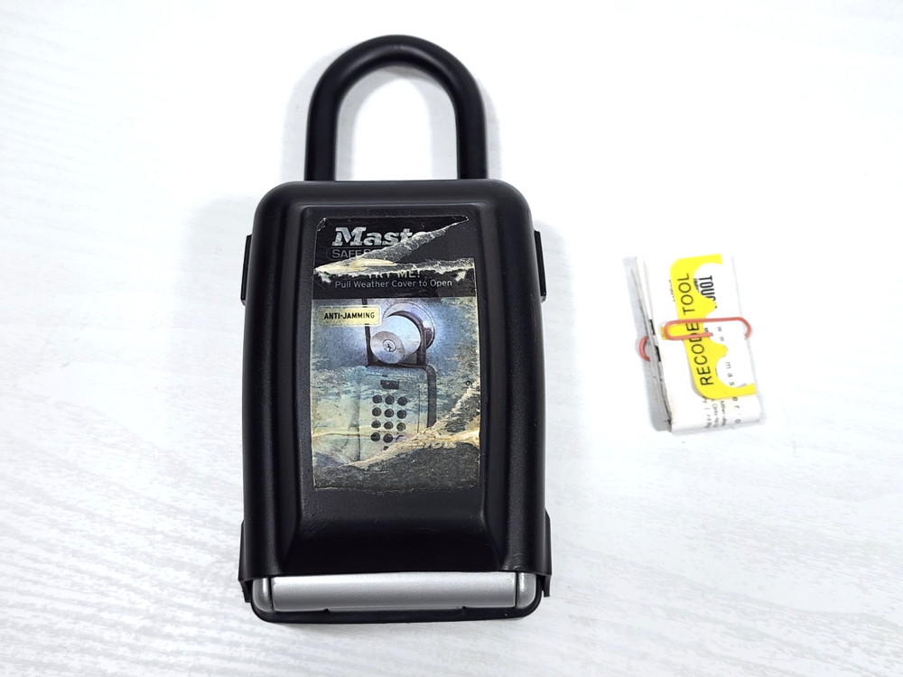 Master Lock - Lock Box Push Button Combination P19918-Instructions included