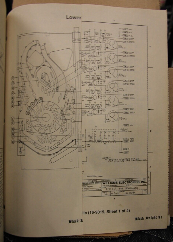 Black Knght 2000 Pinball Manual