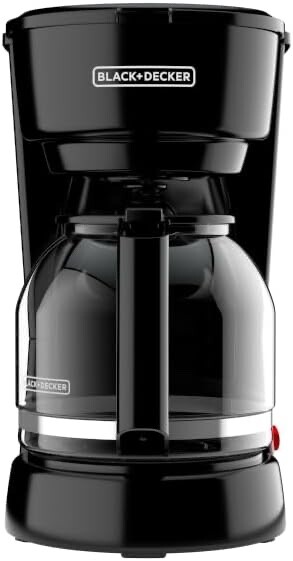 BLACK+DECKER 12-Cup Coffee Maker with Easy On/Off Switch, Easy Pour, Non-Drip