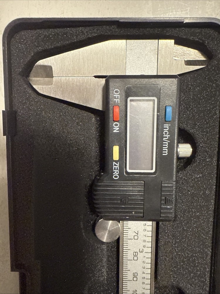 Vtg AMTOS 6" Dial Caliper . Pittsburgh