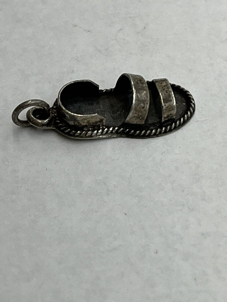 VINTAGE 925 SILVER SANDAL PENDANT