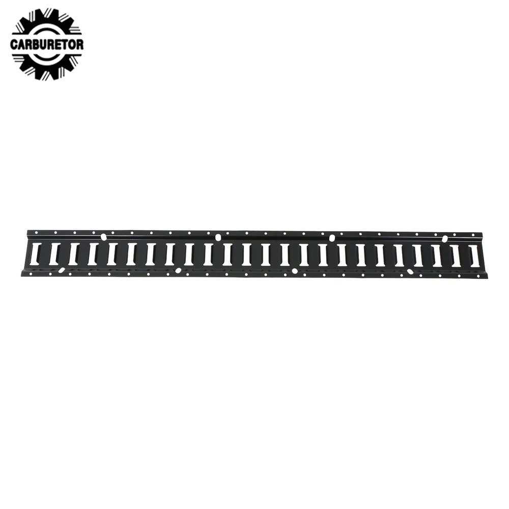 24 Pcs 4 Ft Black E Track Rails Complete Kit With Mounting Hardware For Cargo