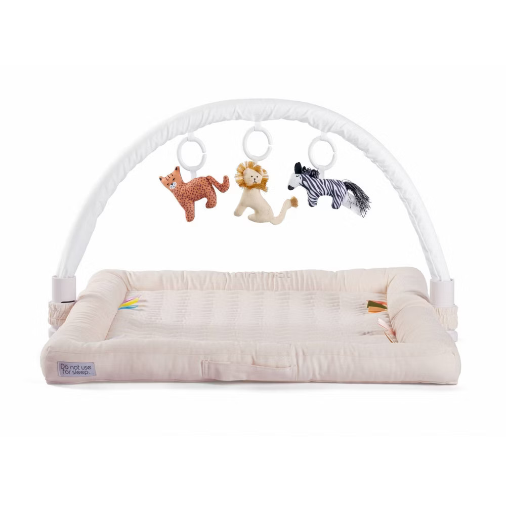 DockATot Minimat Baby Playmat - Sand Chambray