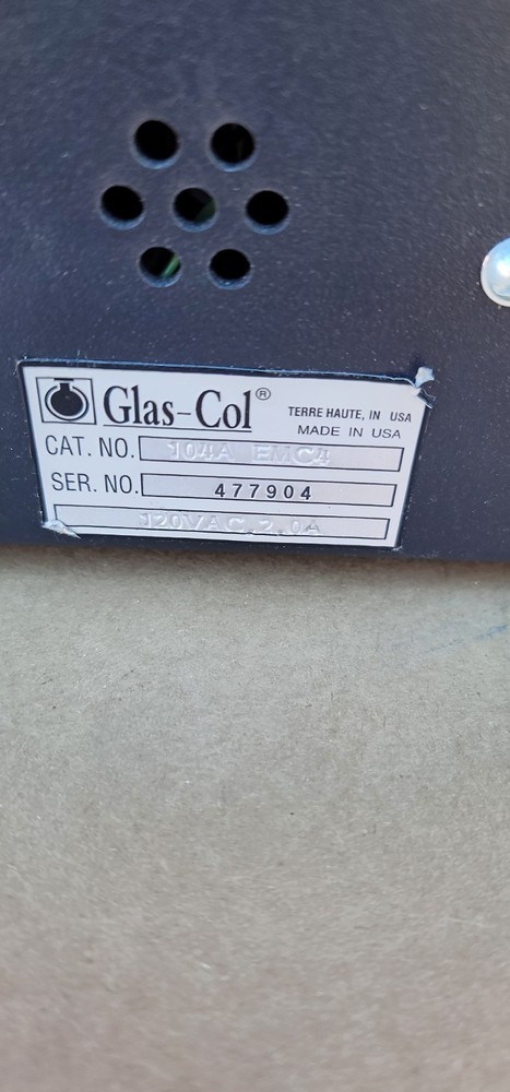 GLAS-COL 104A EMC4 STIR CONTROL II CONTROLLER