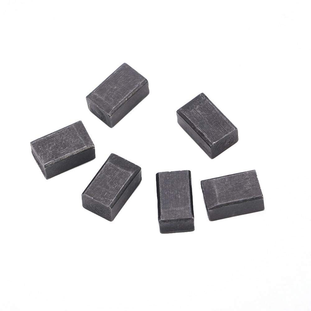 6Pcs Electric Guitar Tremolo Bridge Saddle, Clamp Locking String Insert...