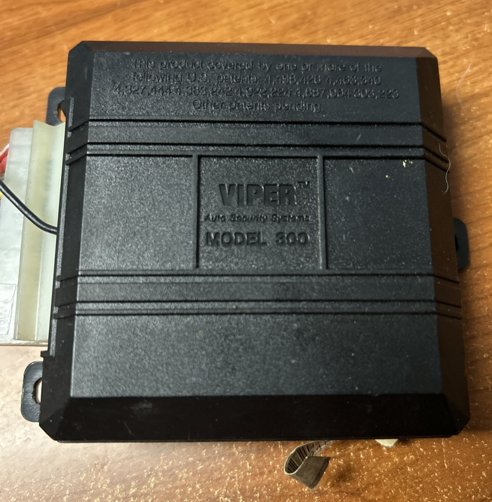 Viper Model 300 ESP Car Alarm Security System AS/IS