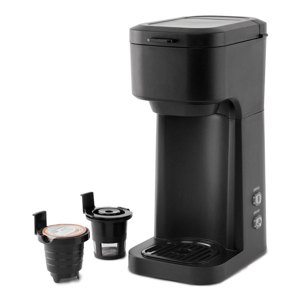 Black Matte Single Serve Coffee Maker