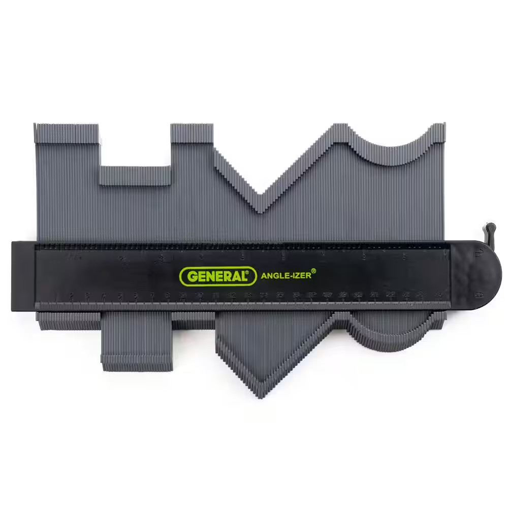 10 In. Locking Contour Gauge with Extended Pins