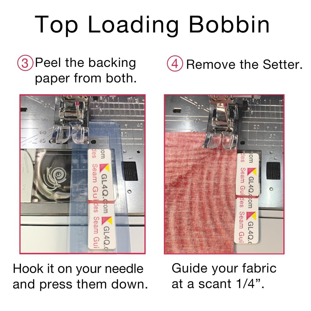 Easy Seam Guide set Guidelines4Quilting sewing accessory tool