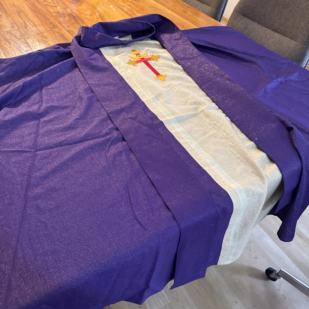 Clergy  Chasuble Vestment And Stole