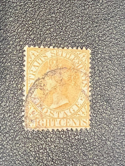 Straits Settlements stamp 46 used