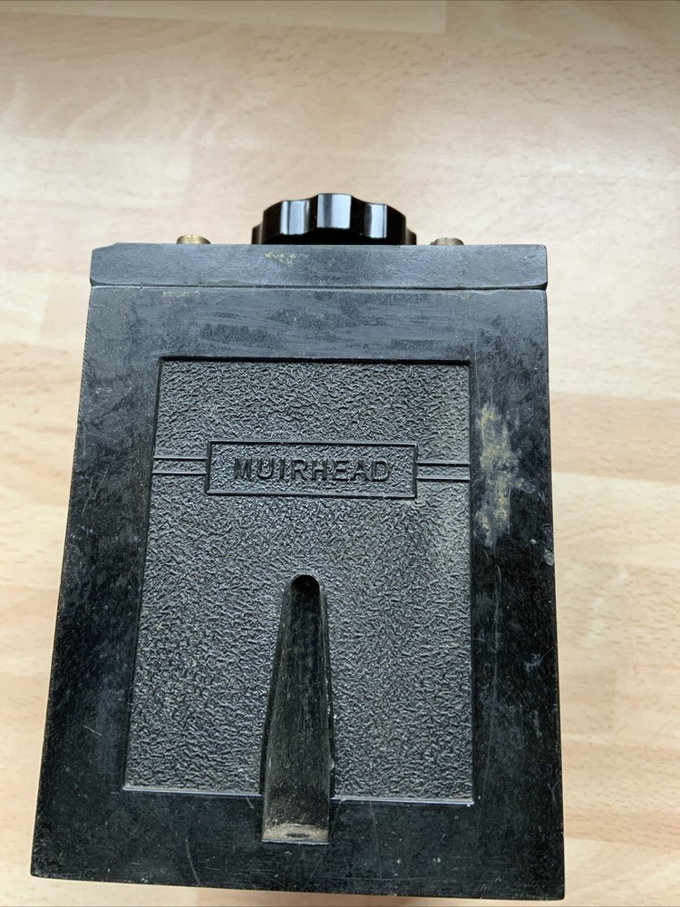 Muirhead Type A-6-C variable resistance box
