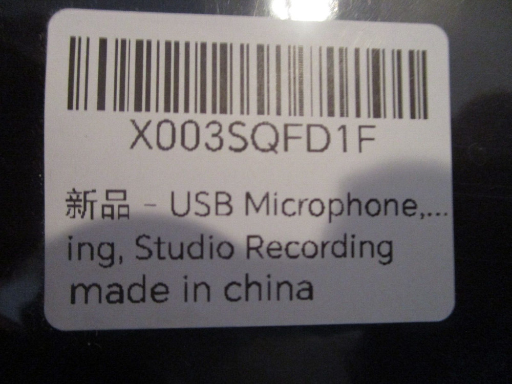 Sealed Caattiilaa Professional USB Microphone USB Condenser Microphone