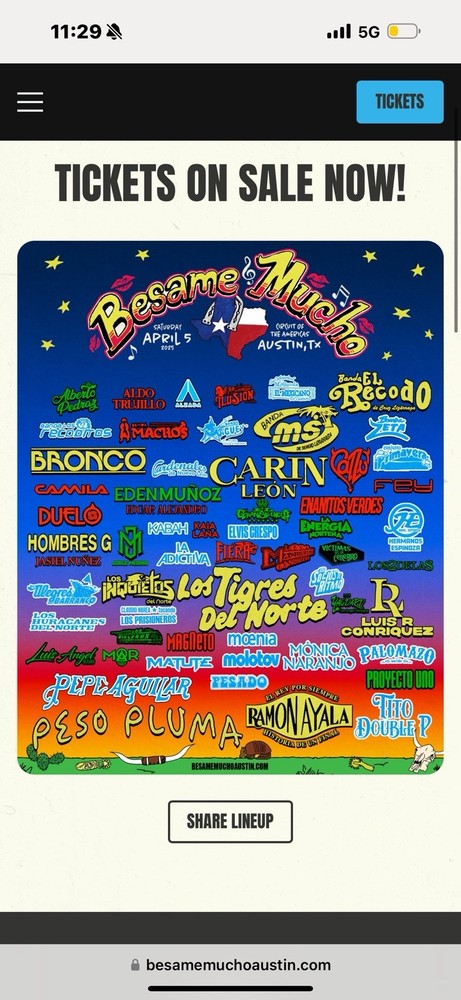 Besame Mucho Fest