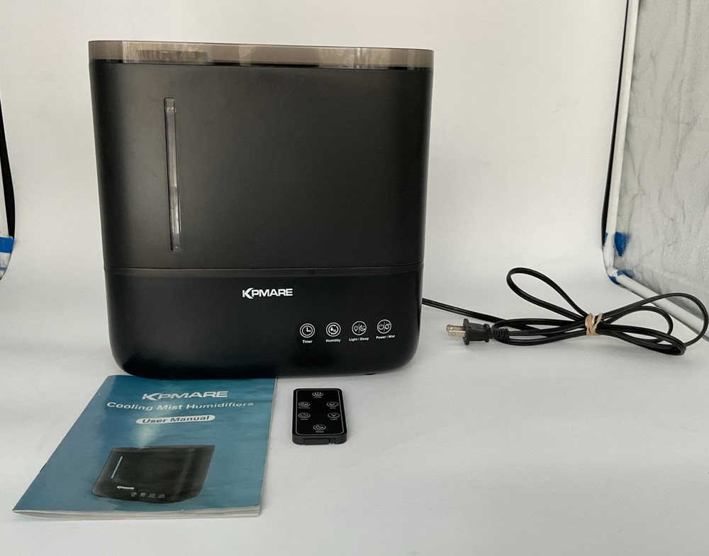 KPMare Cooling Mist Ultrasonic Humidifier W/ Essential Oil Diffuser