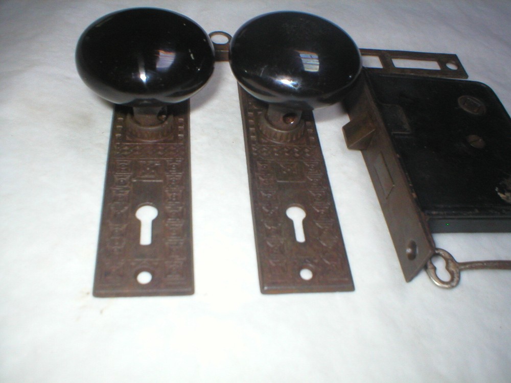 Antique Victorian Era Door Hardware