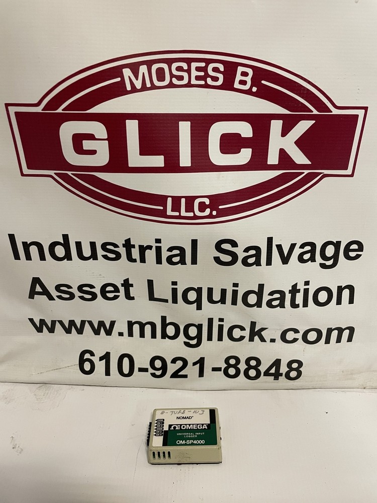 NOMAD OMEGA OM-SP4000 Universal Input Logger