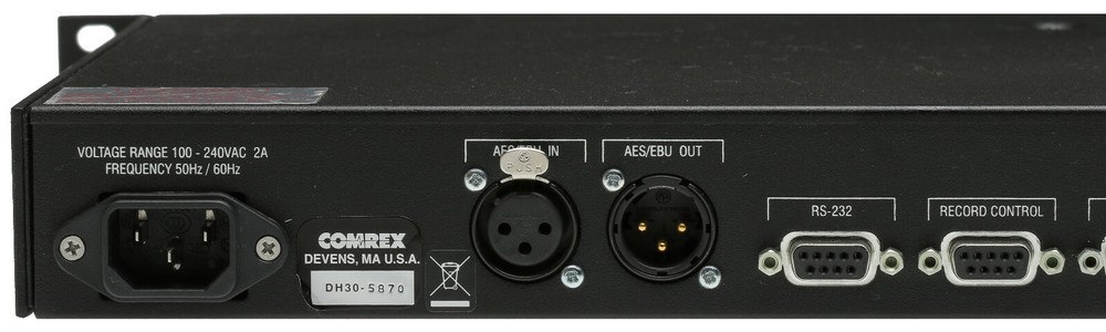 Comrex DH30 AES Digital Audio Broadcast Hybrid Phone Line Interface IFB Gentner