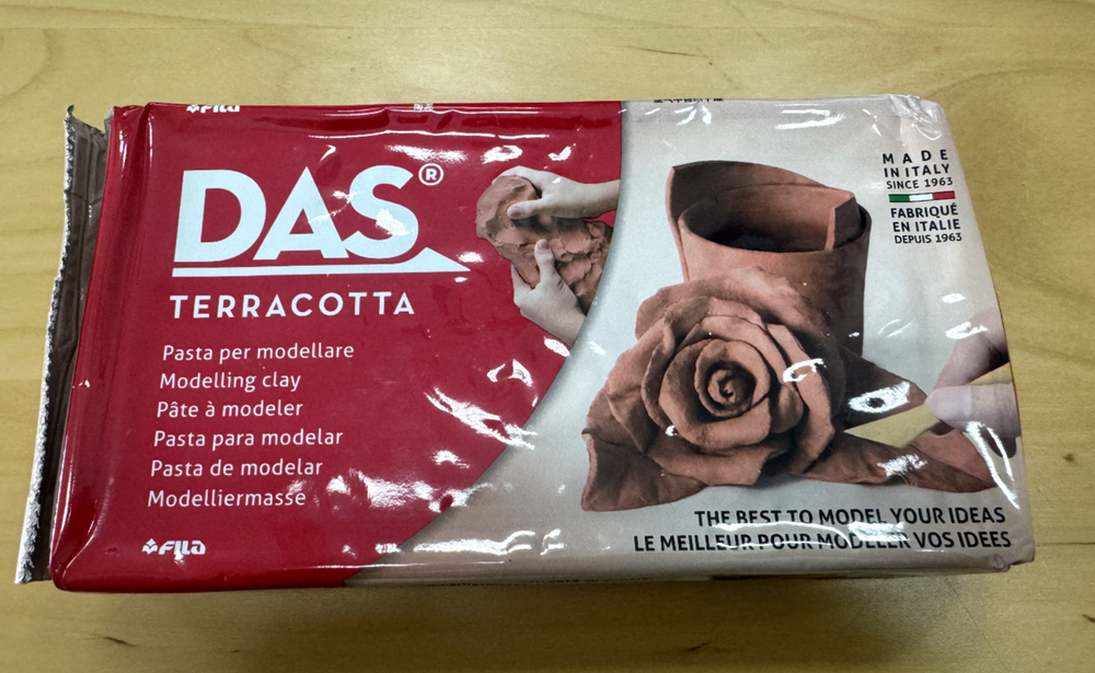 DAS Terracotta Modelling Clay (2.2 pounds)
