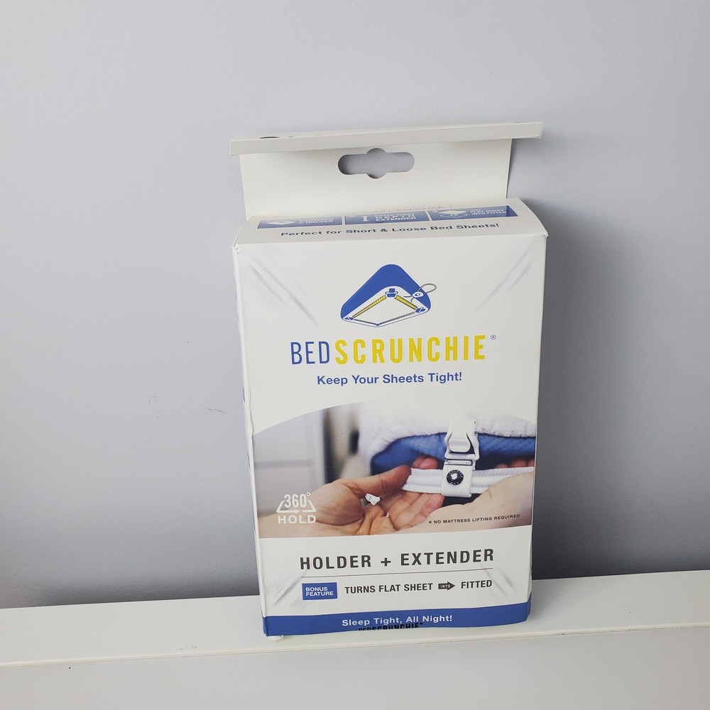 Bed Scrunchie - Ultimate Bed Sheet Holder Straps, 360 Bed Sheet Fastener.