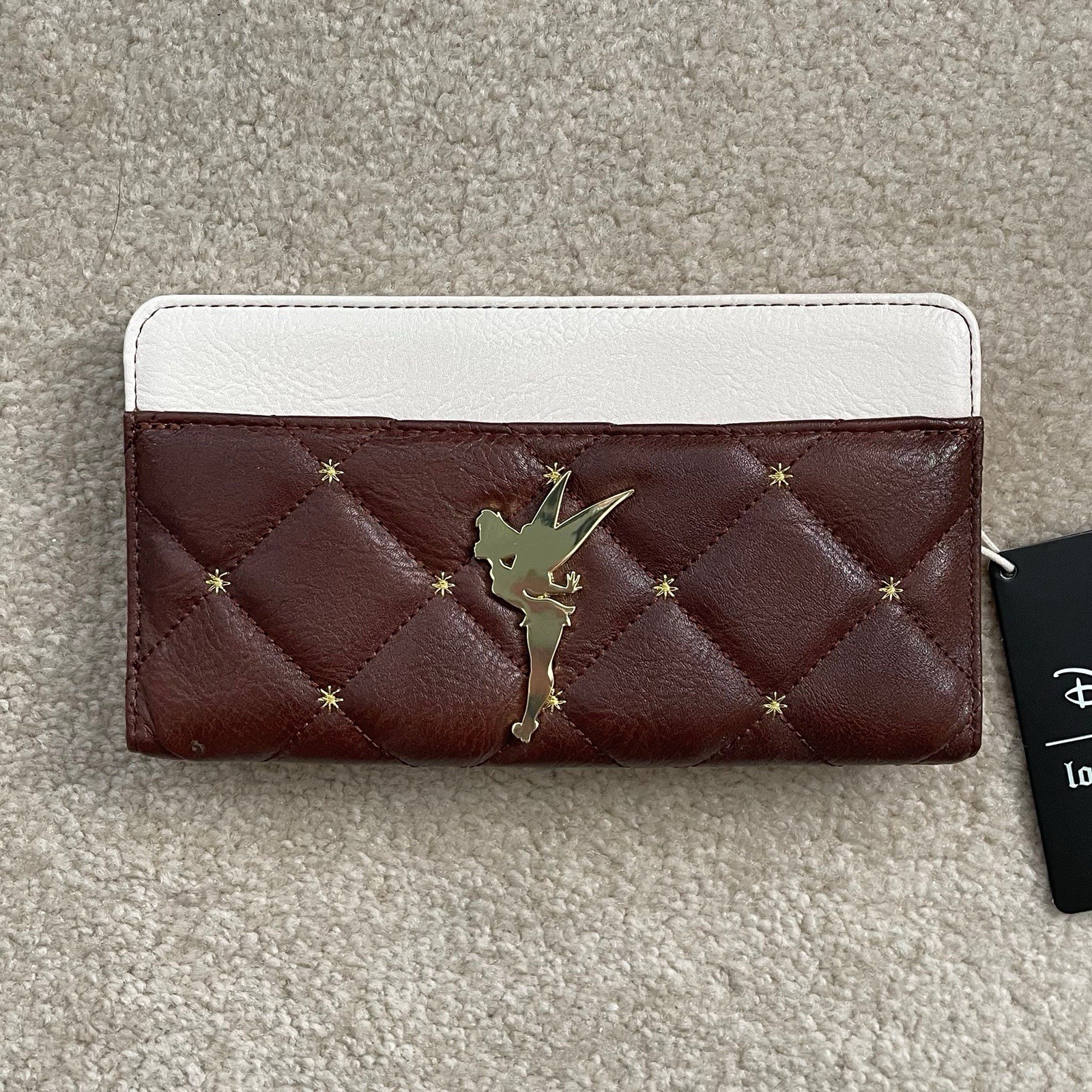 Loungefly Disney Peter Pan Tinker Bell Quilted Wallet