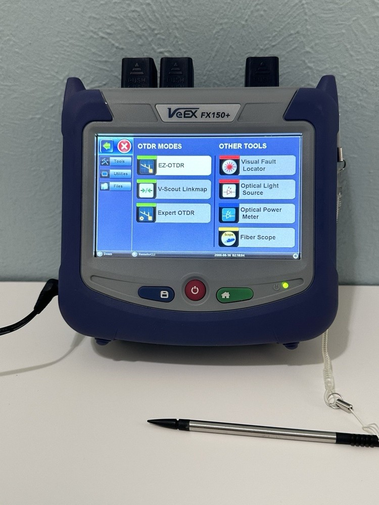 VeEX FX 150+ OTDR WiFi & Bluetooth Optical Time