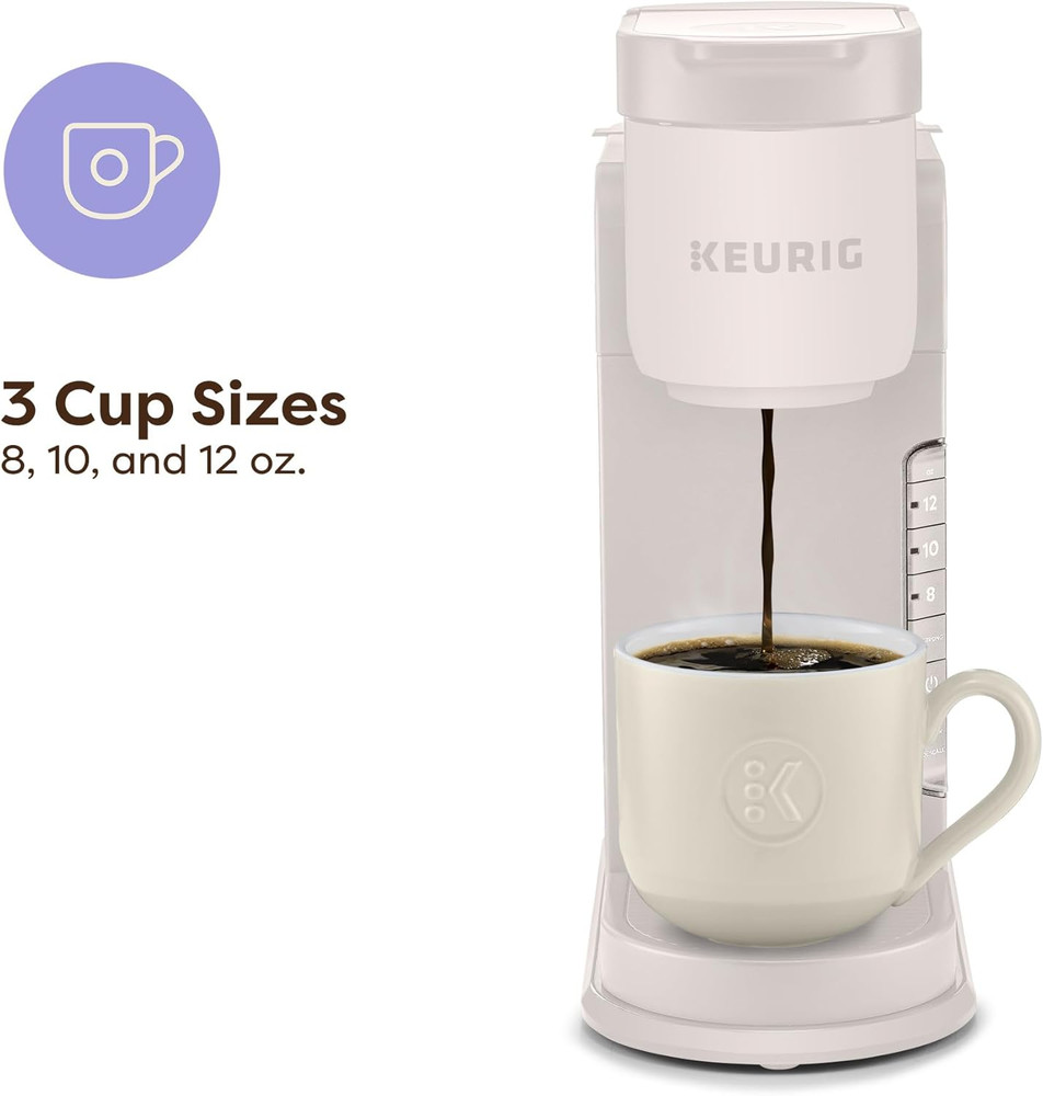 K-Express Single Serve K-Cup Pod Coffee Maker, 3 Brew Sizes, Strong Button Featu