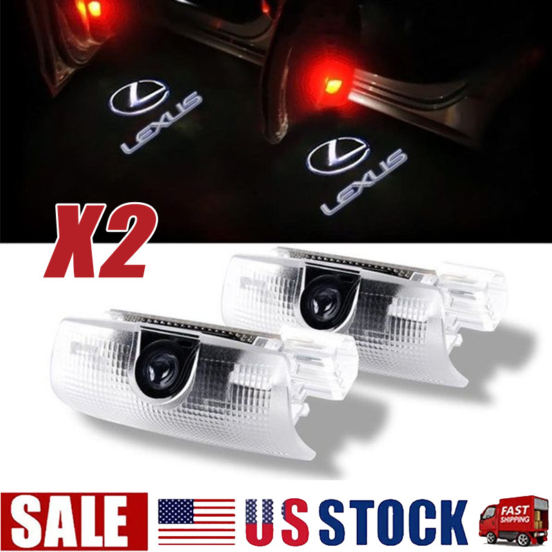 4Pcs LED Door Courtesy Light Shadow Laser Projector for Lexus ES IS LS LX RX GX